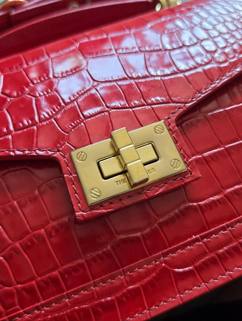 Kooples Emily Leather Crossbody Bag